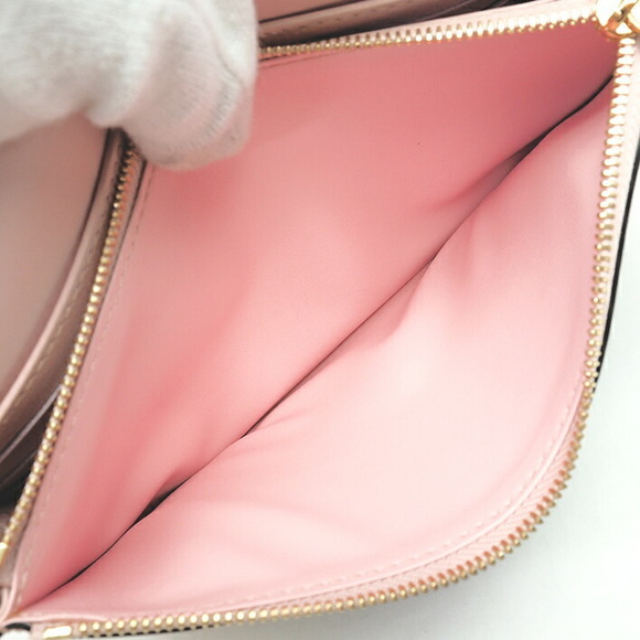 Louis Vuitton Shoulder Bag Wallet Flore Chain Rose Pink Ballerine - Picture 4 of 6